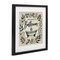 Stupell Industries Vintage Bathroom Welcome Framed Print Under Glass, design by Erin Clark